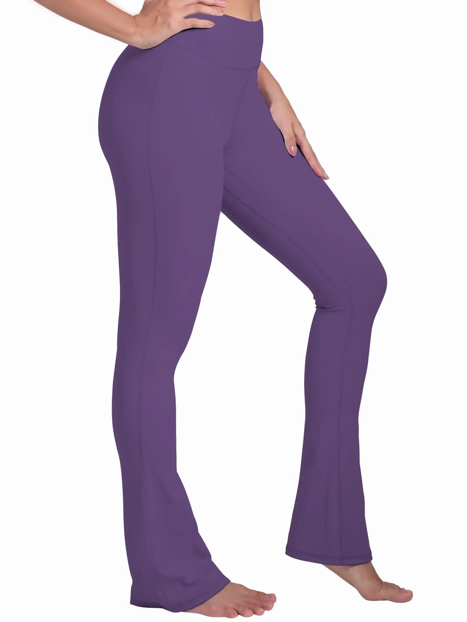 30“High Waist Mini Flared Leggings for Women