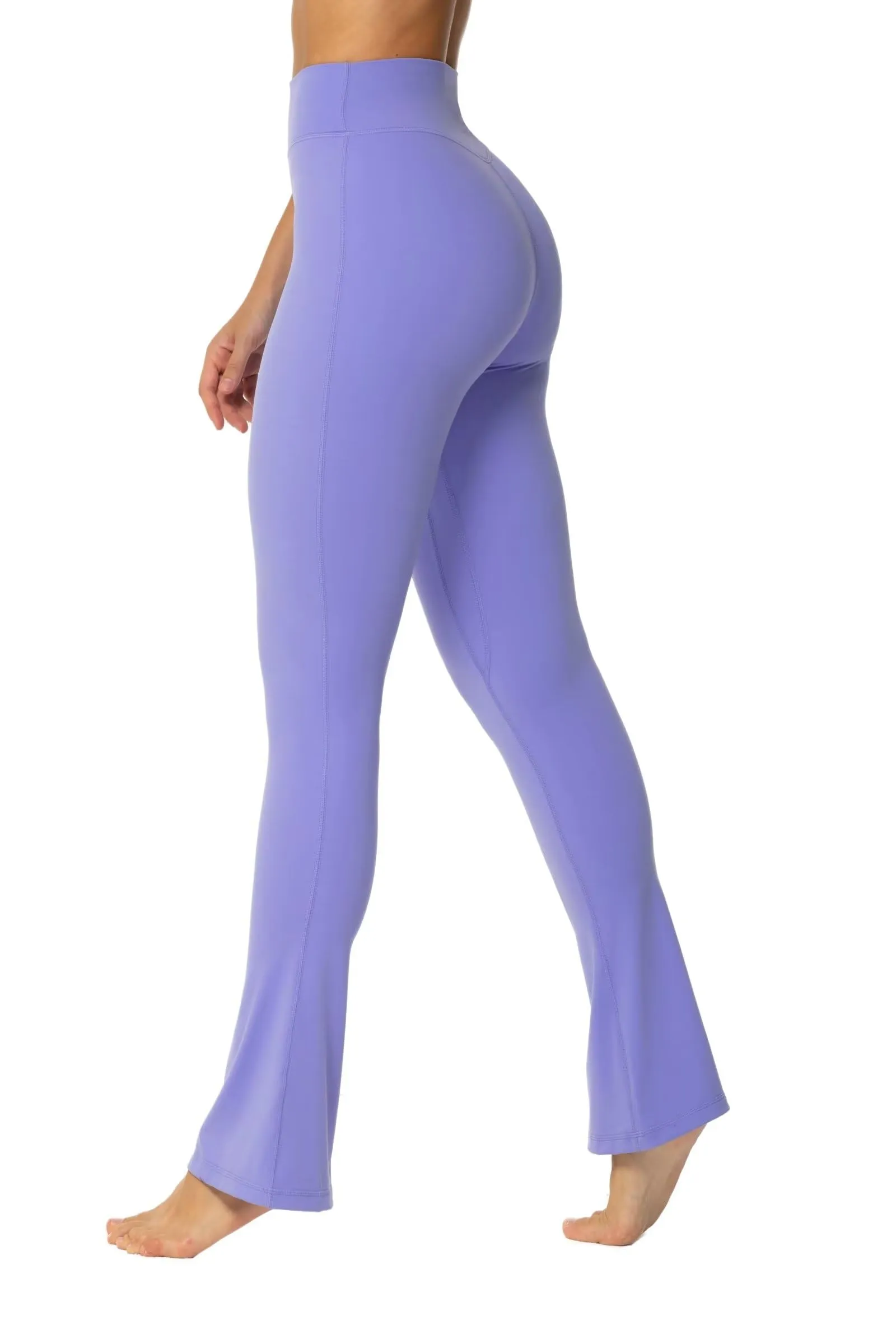 30“High Waist Mini Flared Leggings for Women