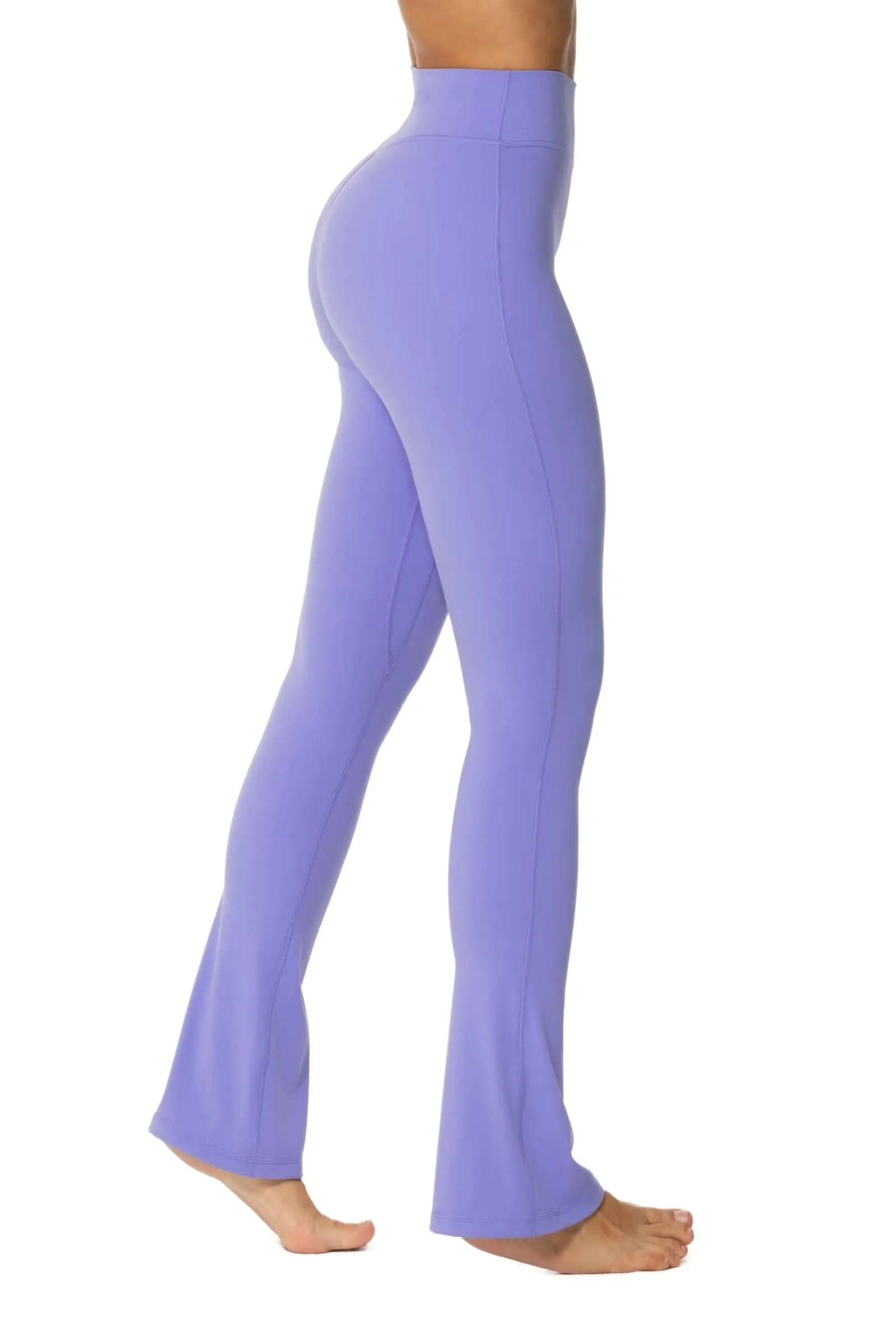 30“High Waist Mini Flared Leggings for Women