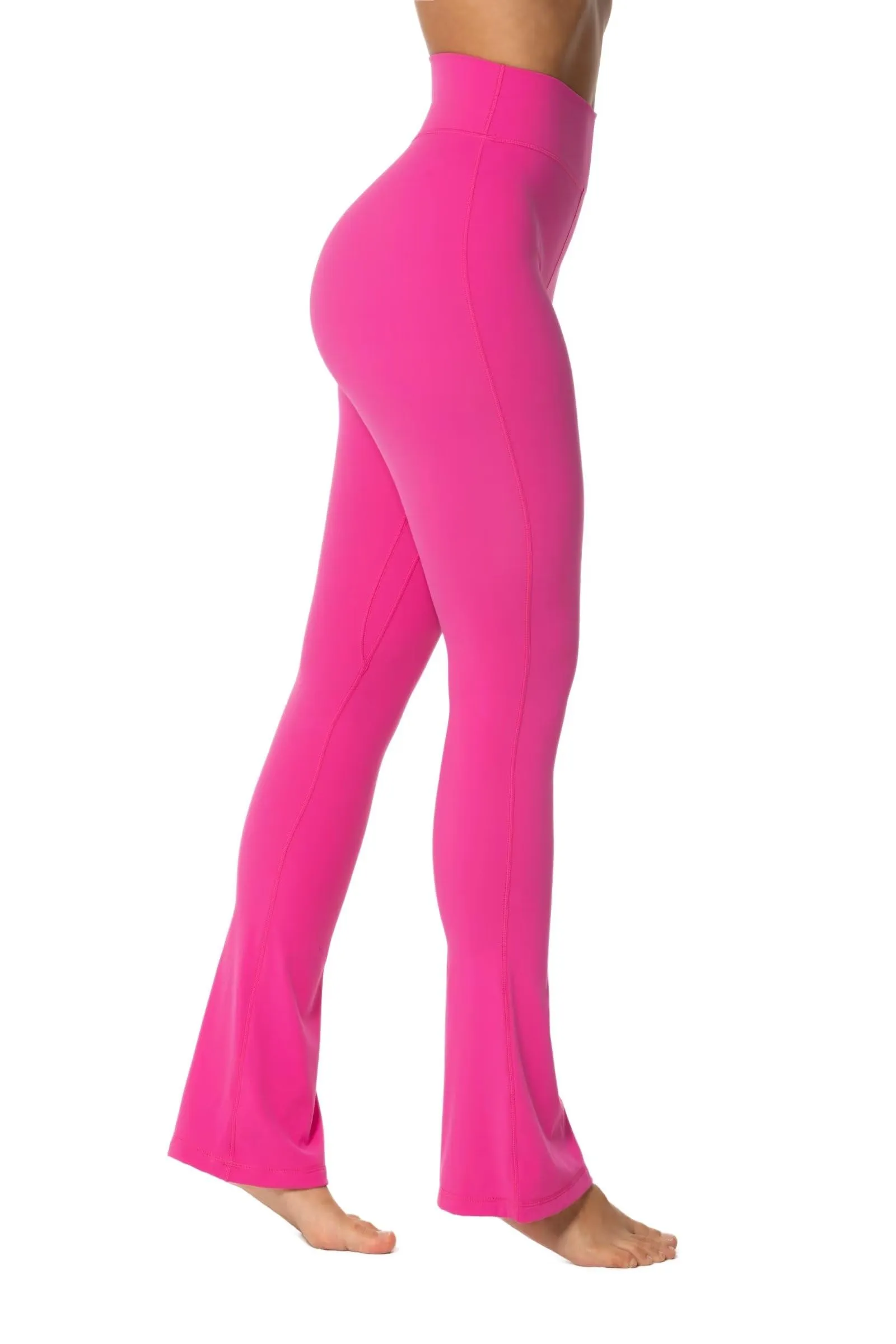 30“High Waist Mini Flared Leggings for Women