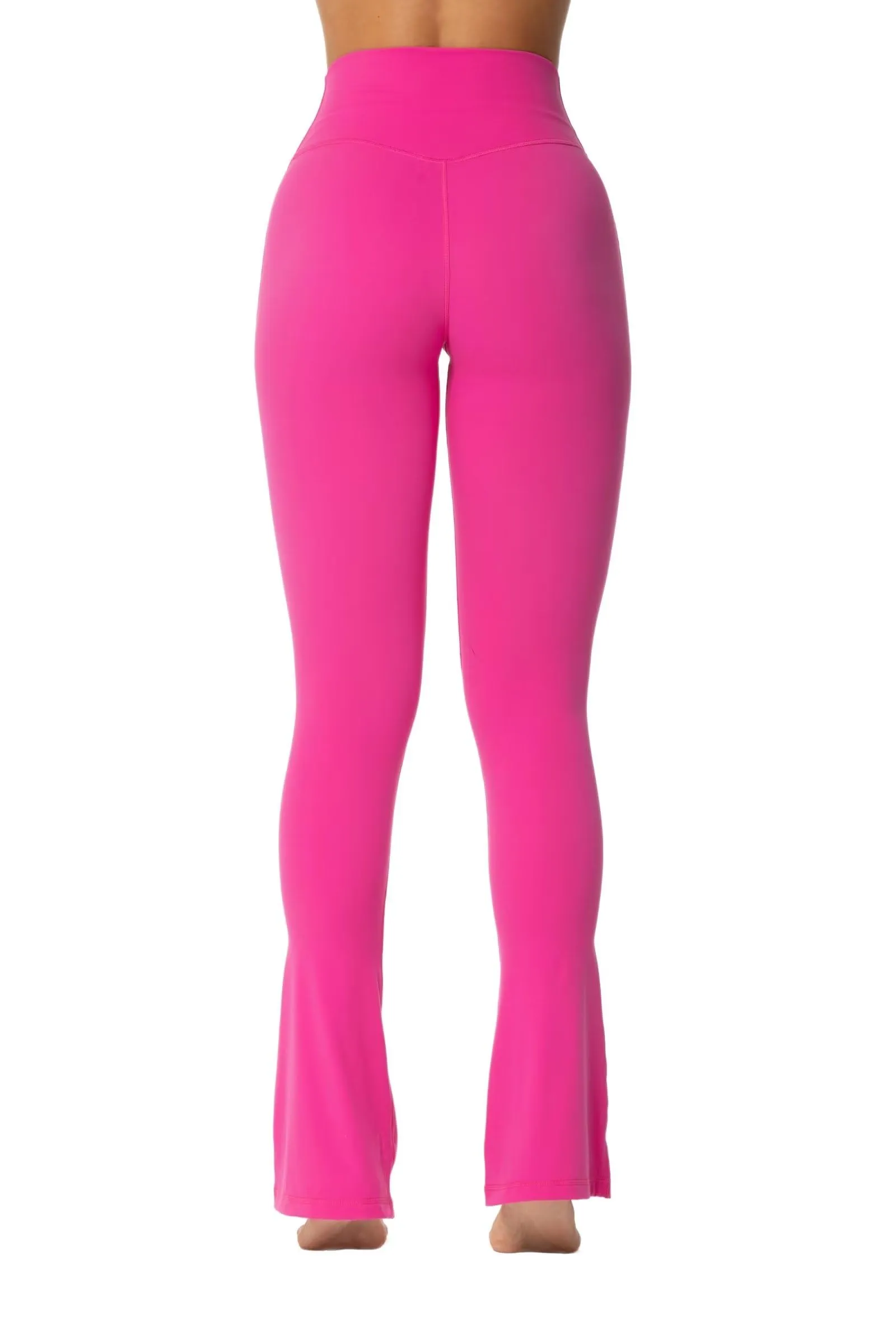 30“High Waist Mini Flared Leggings for Women