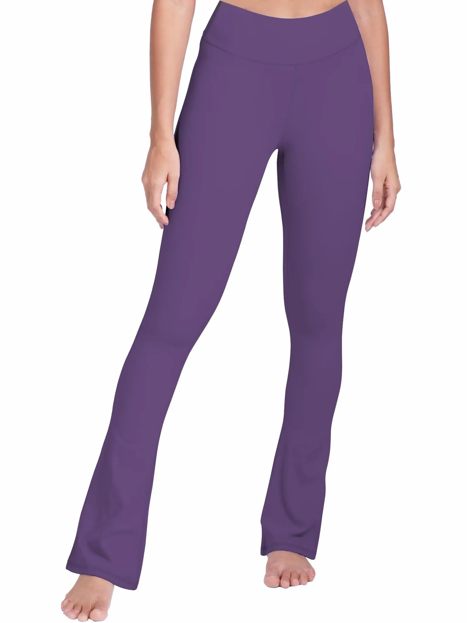 30“High Waist Mini Flared Leggings for Women