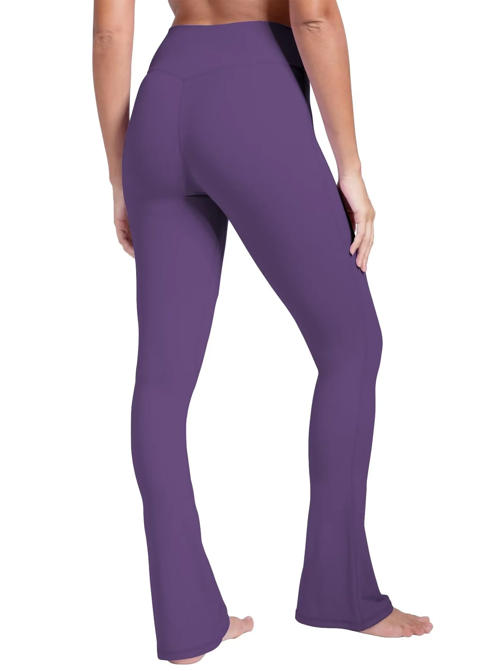 30“High Waist Mini Flared Leggings for Women