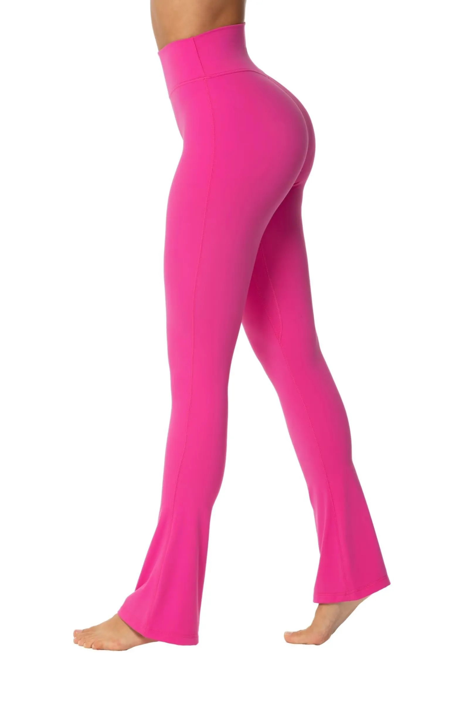 30“High Waist Mini Flared Leggings for Women