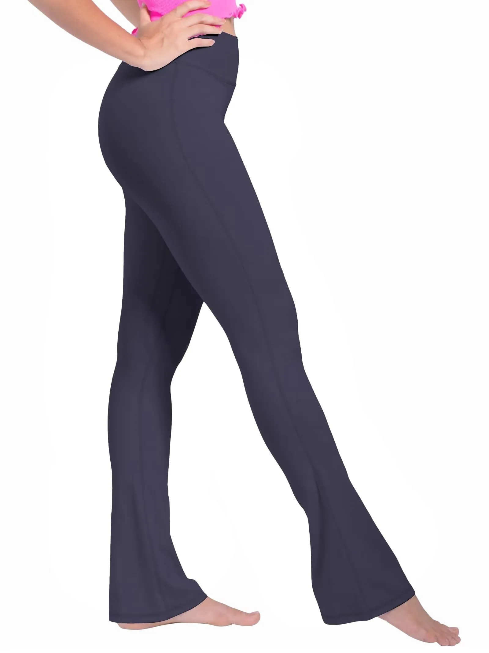 30“High Waist Mini Flared Leggings for Women