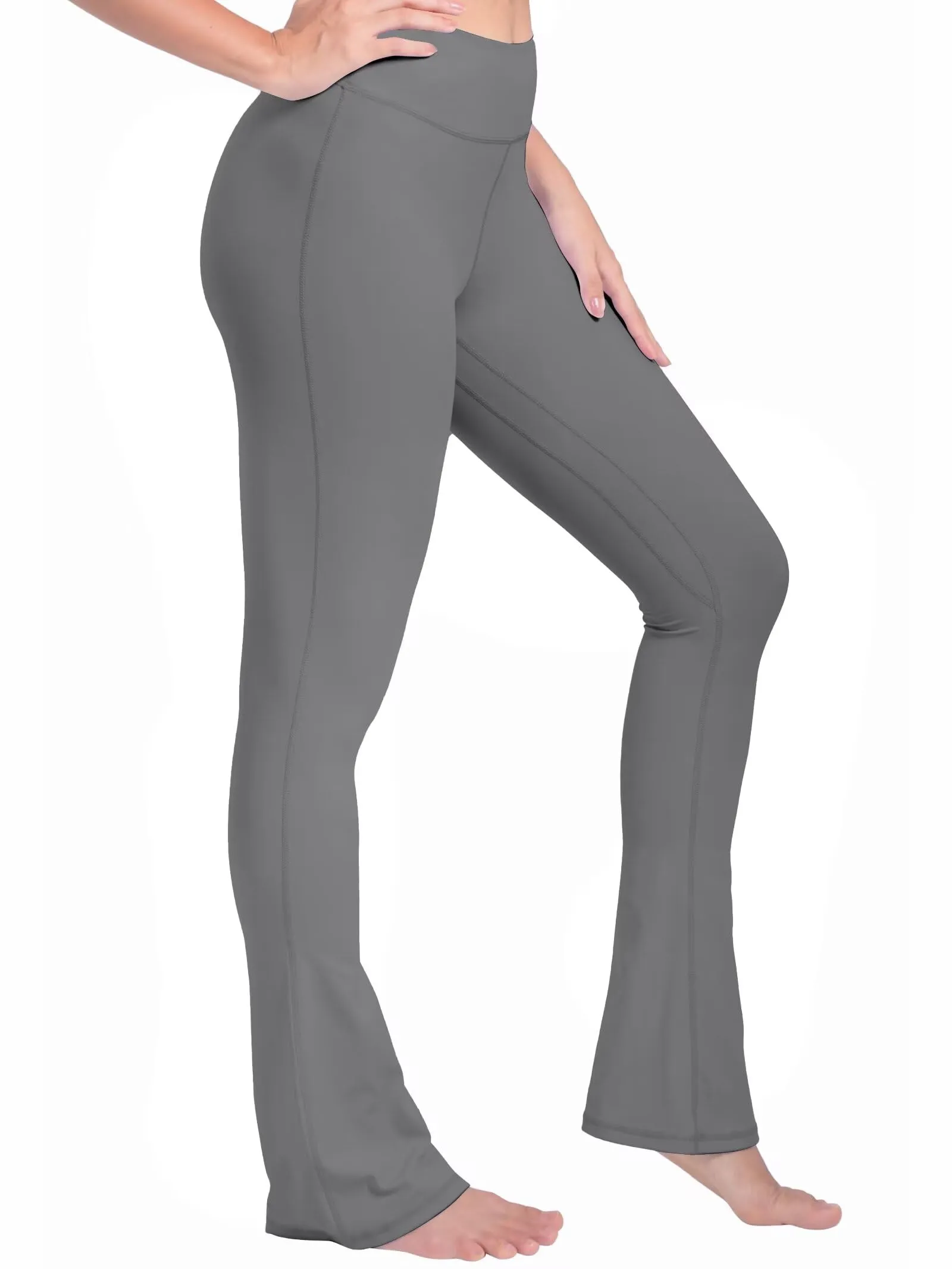 30“High Waist Mini Flared Leggings for Women