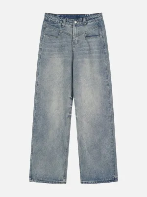 Aelfric Eden Asymmetrical Pocket Jeans