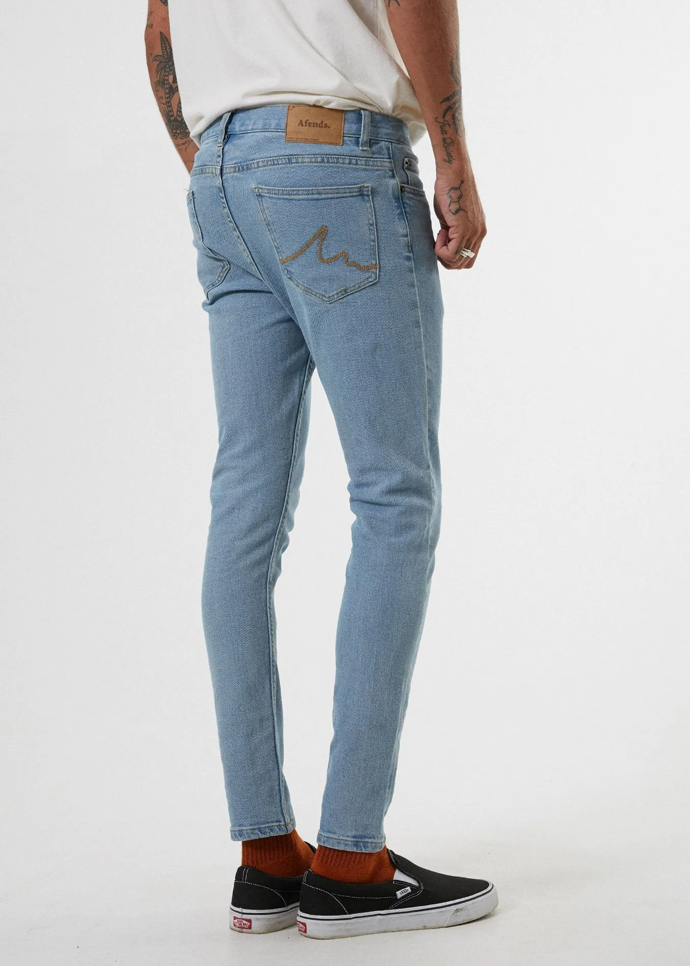 Afends Mens Junky - Skinny Fit Denim Jeans