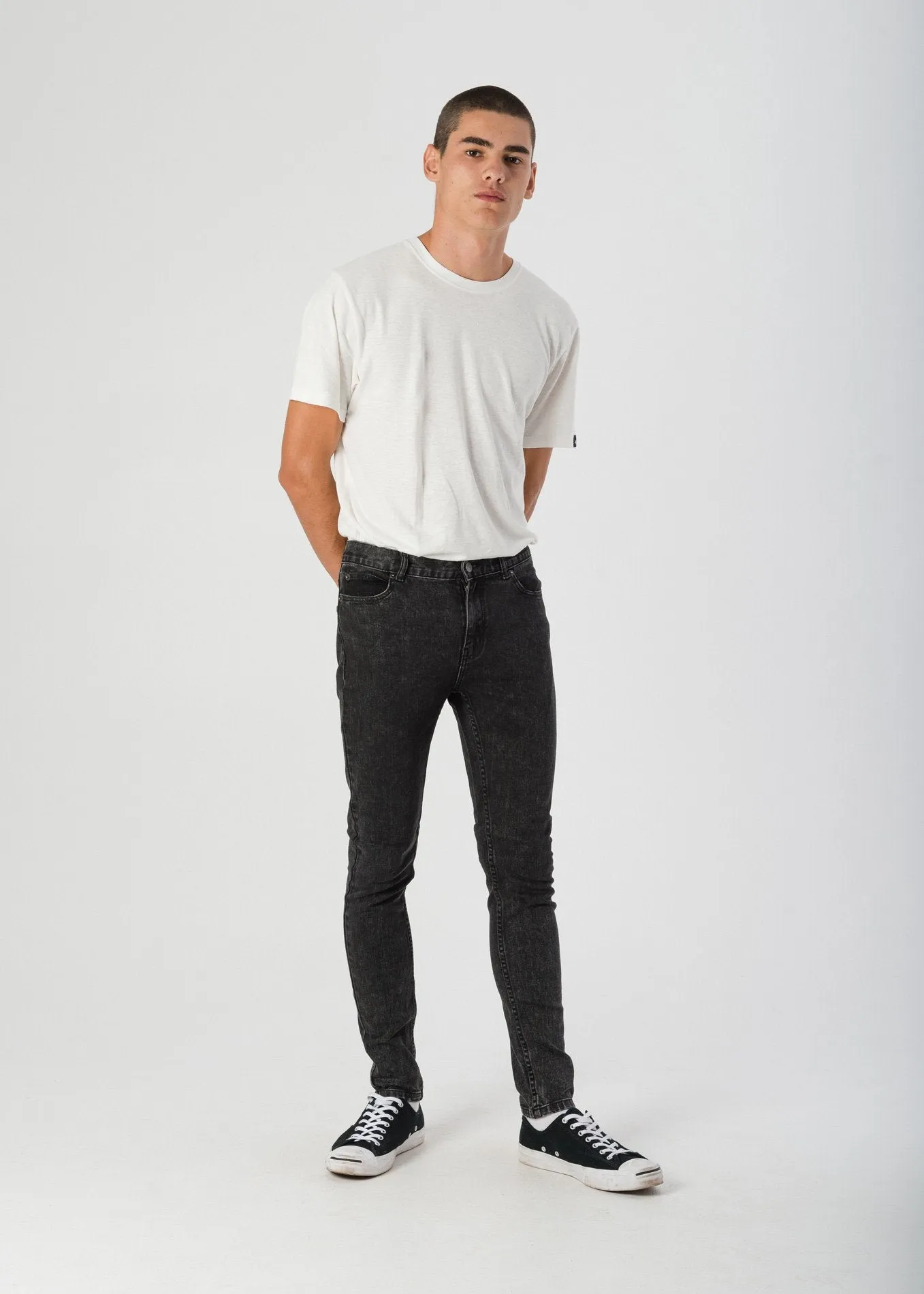 Afends Mens Junky - Skinny Fit Denim Jeans