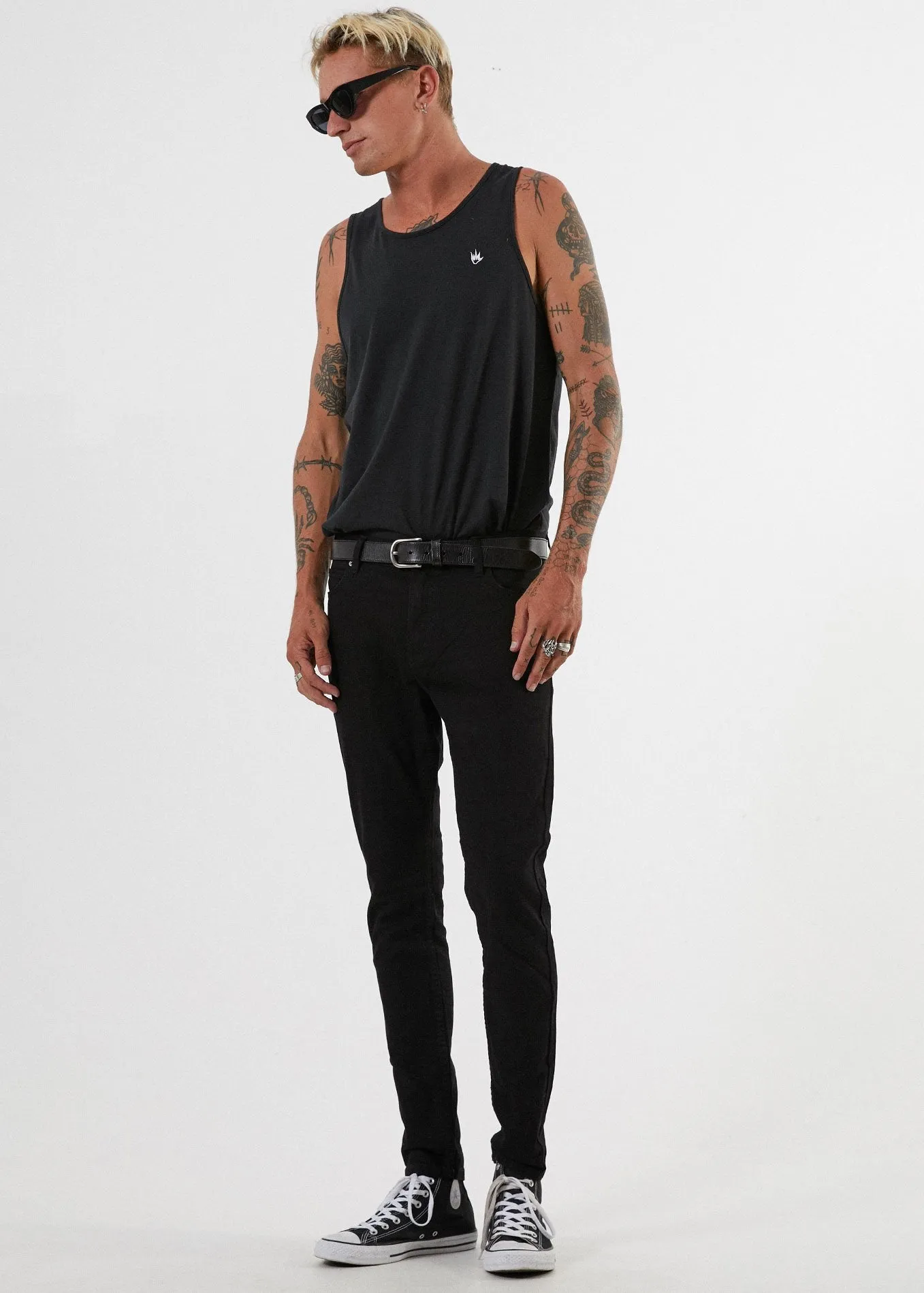 Afends Mens Junky - Skinny Fit Denim Jeans