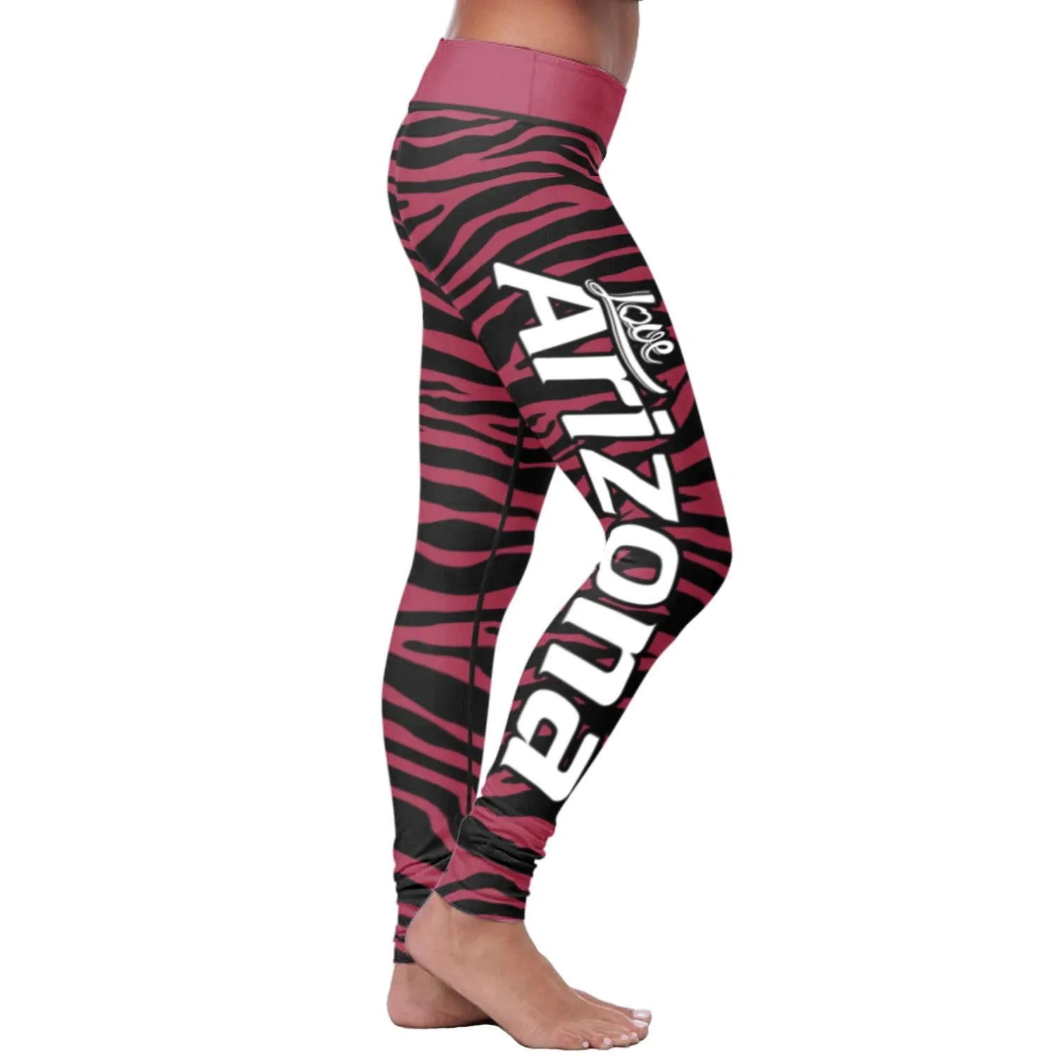 Arizona Football Striped Leggings