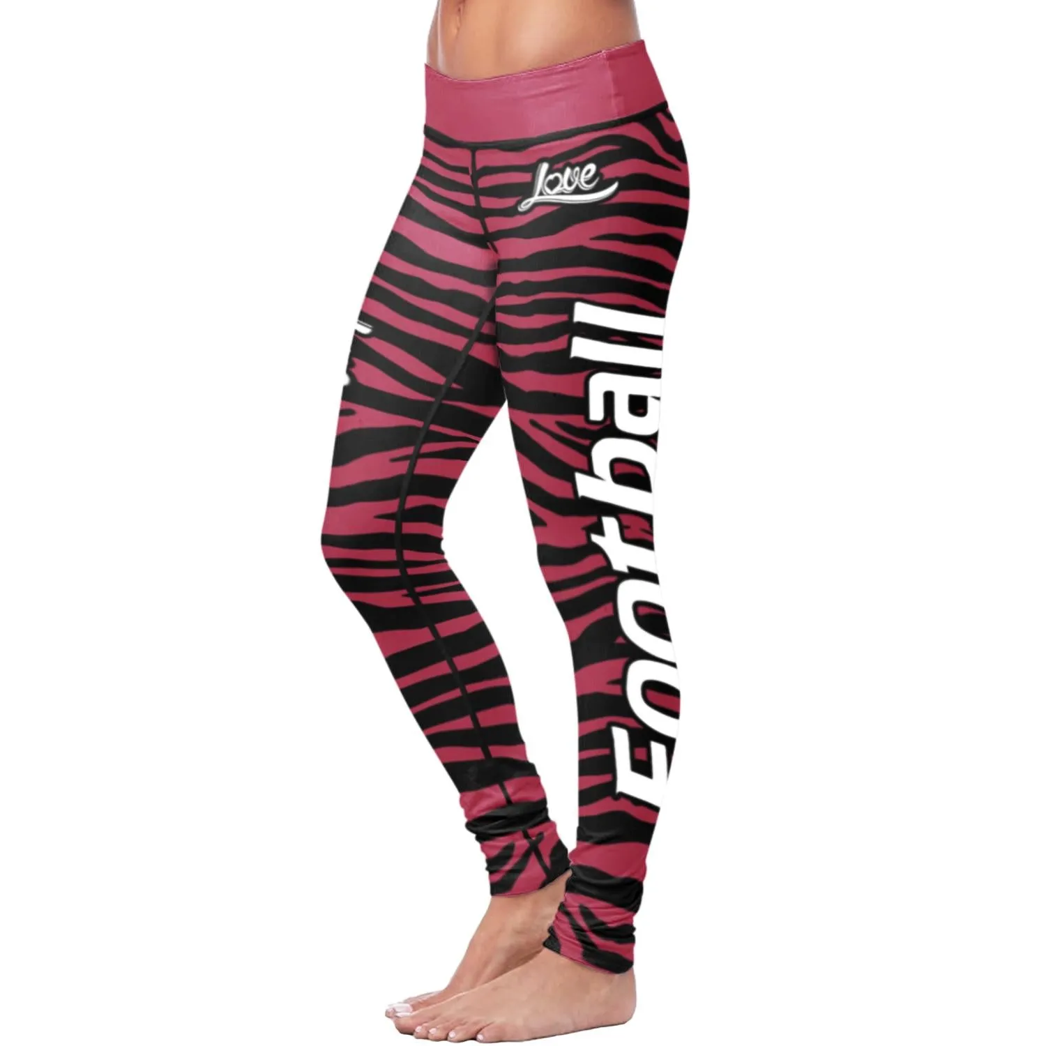 Arizona Football Striped Leggings