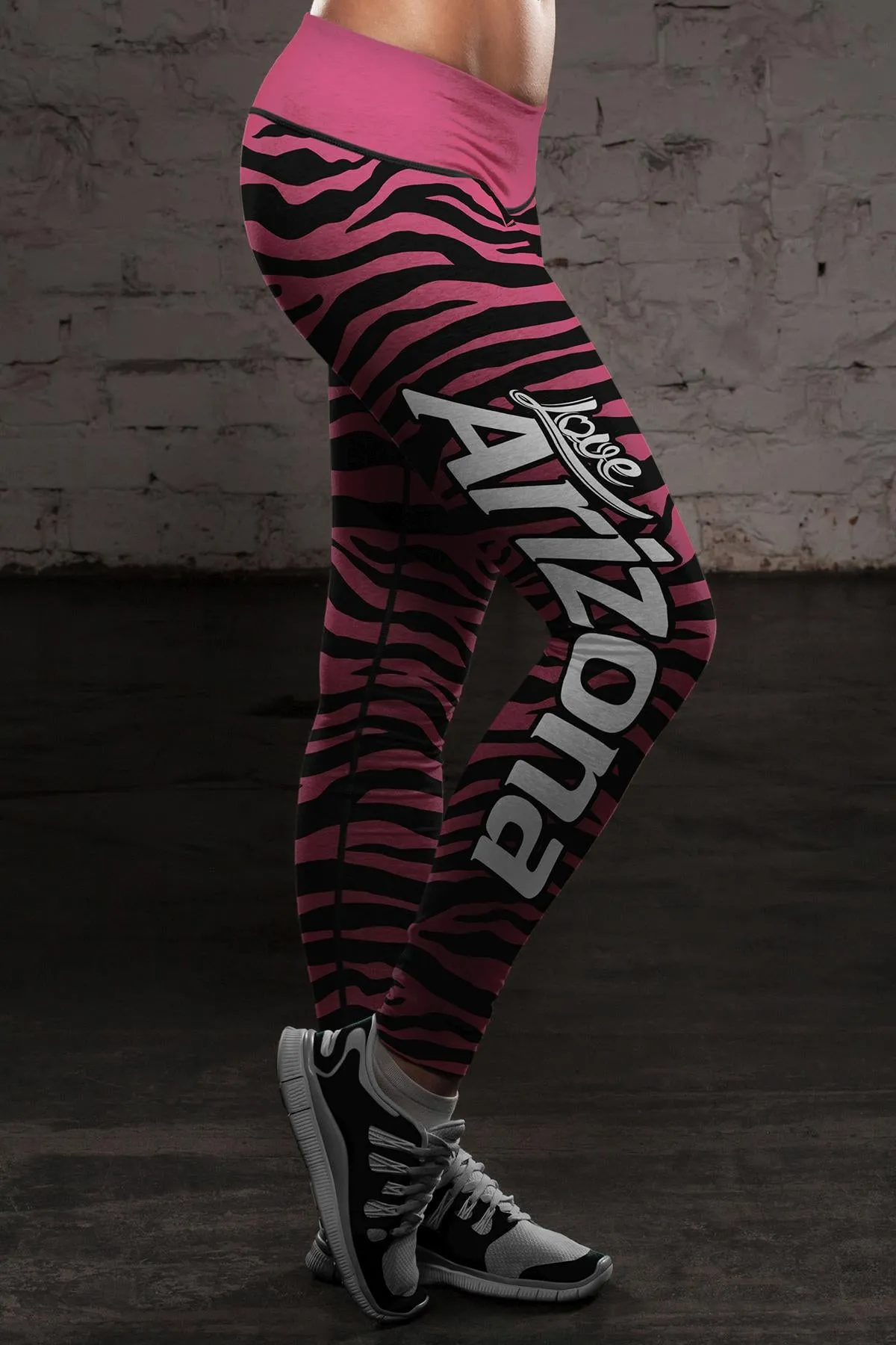 Arizona Football Striped Leggings