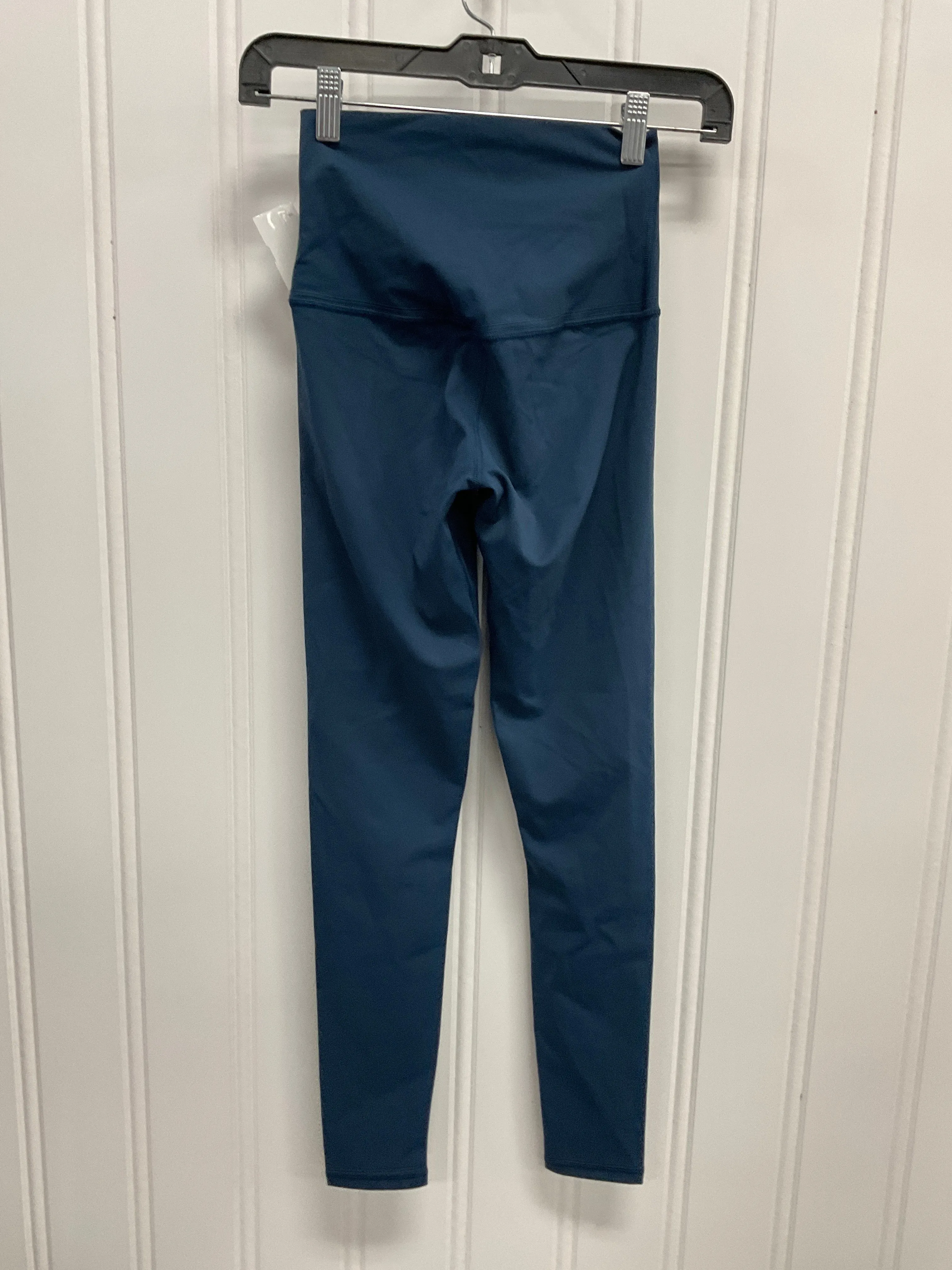 Athletic Leggings By Clothes Mentor In Navy, Size:S