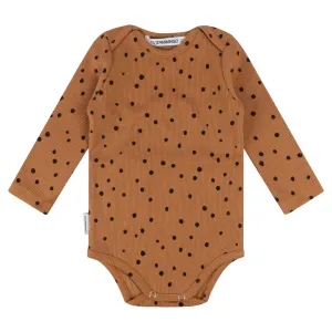 Baby Romper Caramel Stip