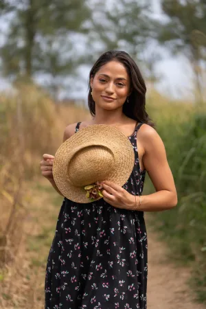Babydoll Dress - ʻAʻaliʻi Black ALL SALES FINAL