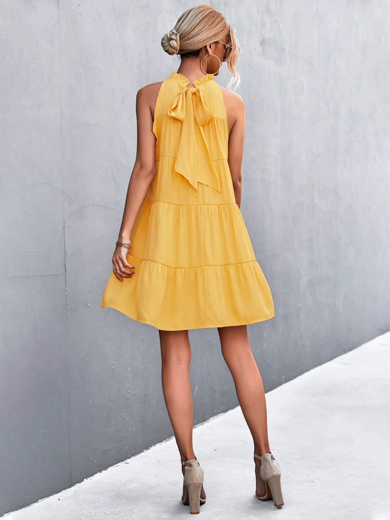 Babydoll Tiered Dress
