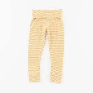 Bamboo Legging in Gold Stripe