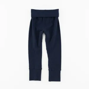 Bamboo Legging in Navy French Terry