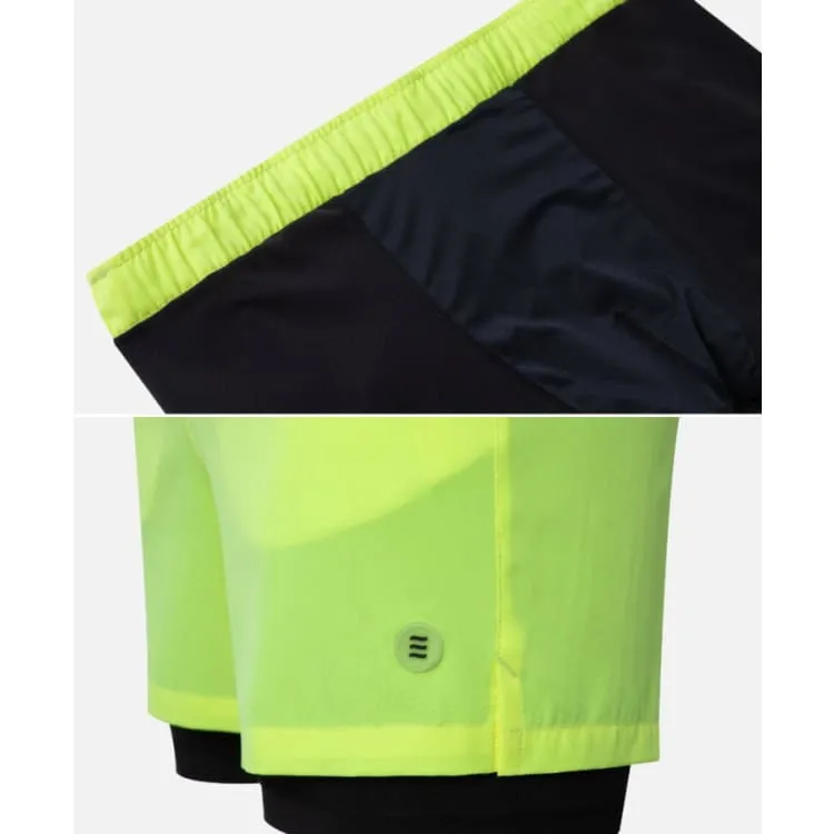 Barrel Men Essential Half Leggings Shorts-YELLOW