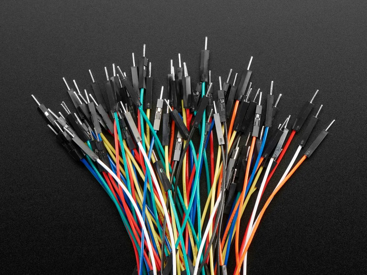 Breadboarding wire bundle