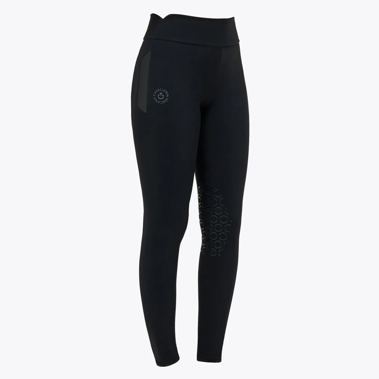 CAVALLERIA TOSCANA WOMEN&#x27;S LEGGINGS JERSEY GRIP AT THE KNEES