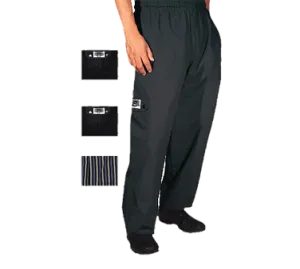 Chef Revival P024BK-S Small Chef's Pants