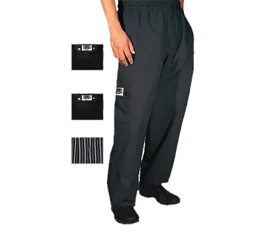Chef Revival P024BK-S Small Chef's Pants