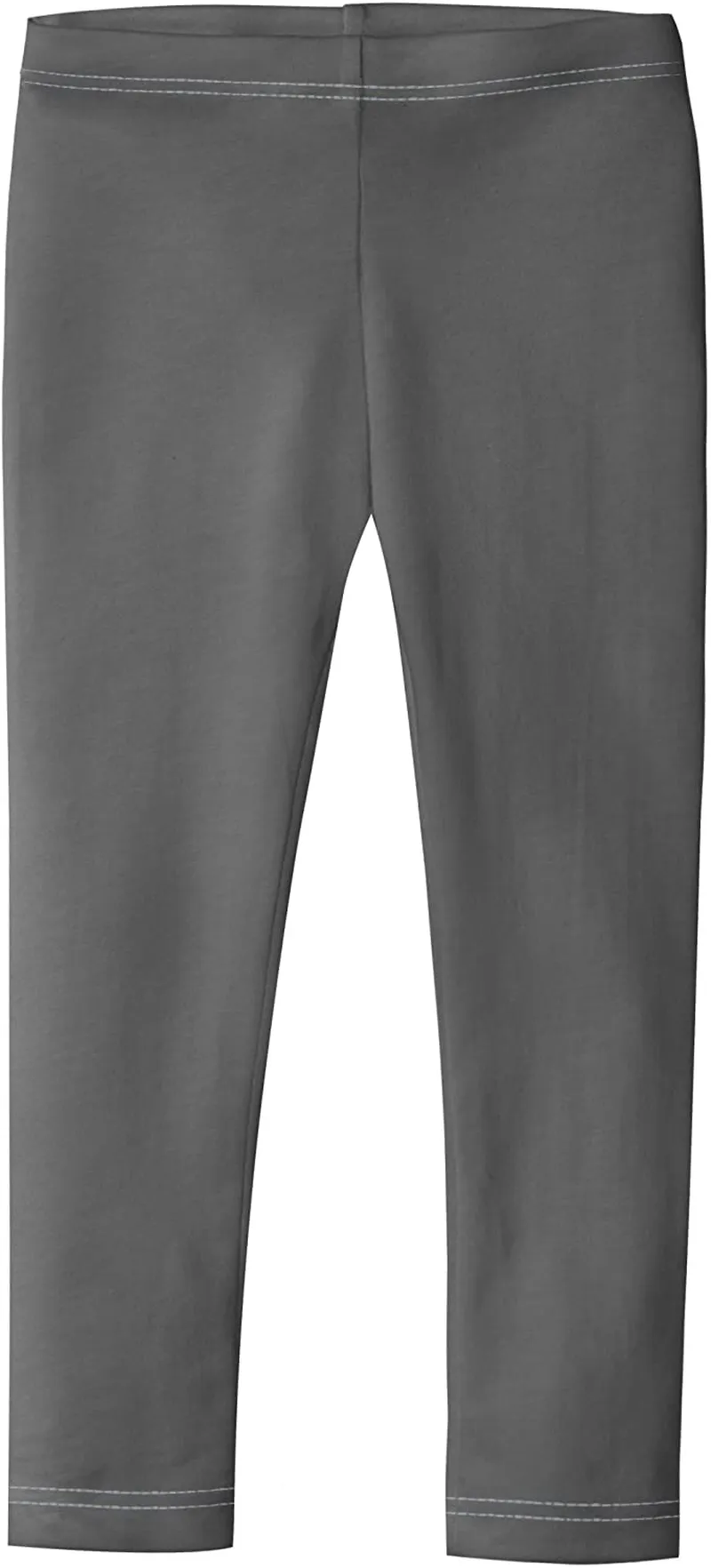 City Threads Girls' Leggings in 100% Cotton for School Uniform or Play - Made in USA!