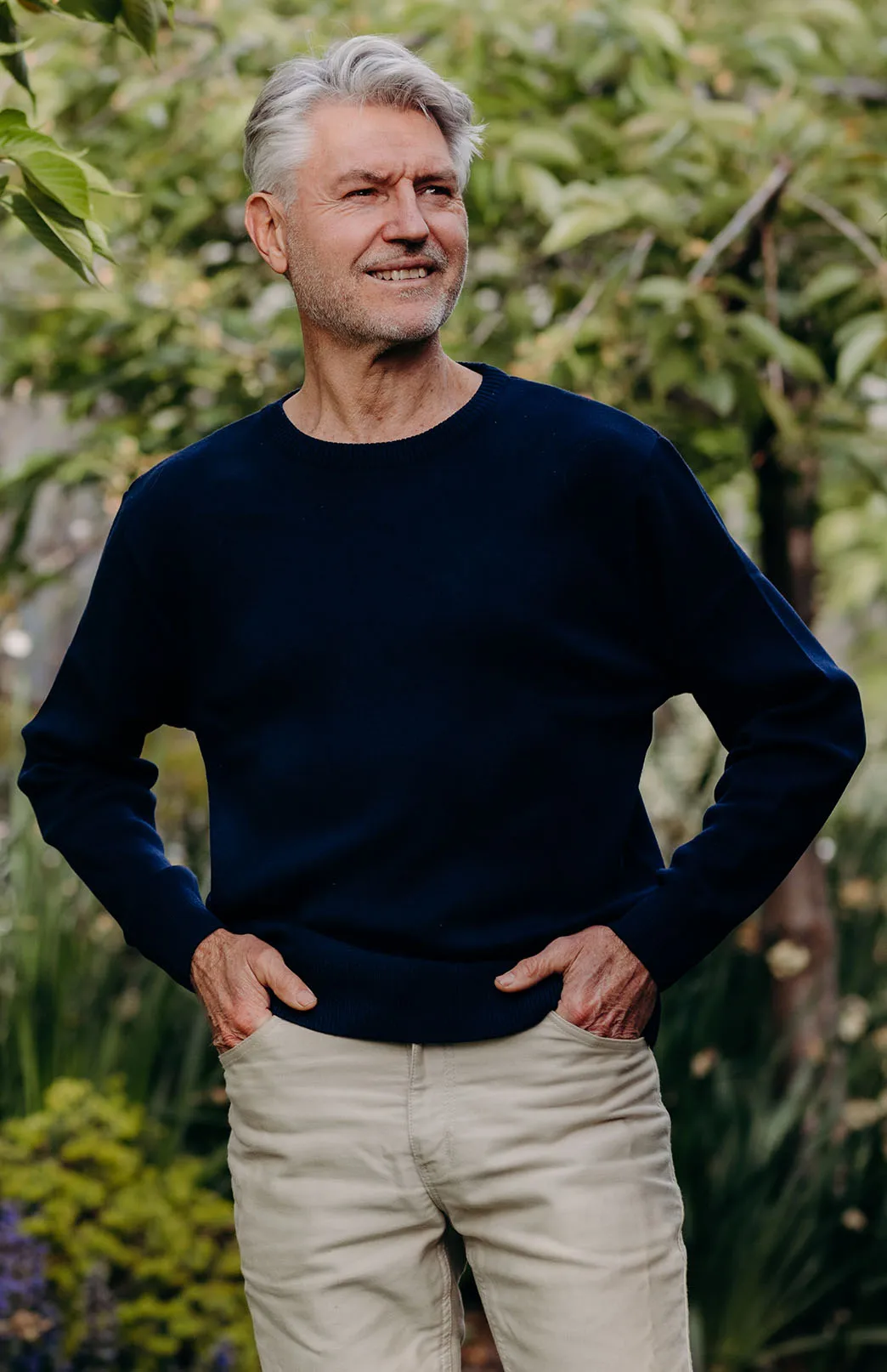 Classic Merino Wool Round Neck Jumper