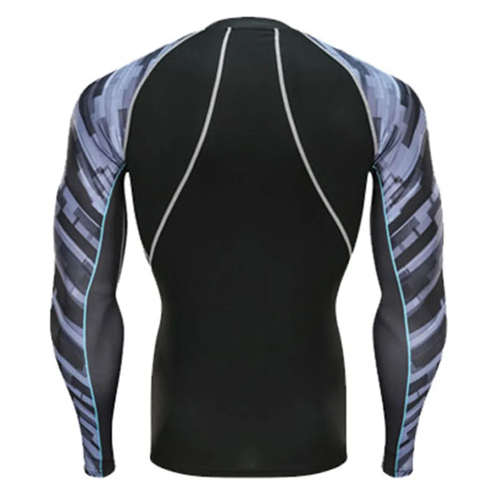 Cold Steel Long Sleeve No Gi BJJ Compression Rash Guard & Leggings/Spats for Jiu Jitsu, MMA, Grappling & Wrestling Kit
