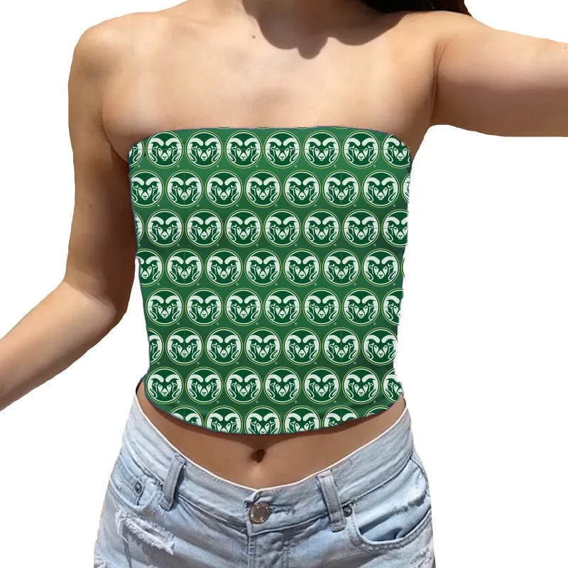 Colorado State All Over Tube Top