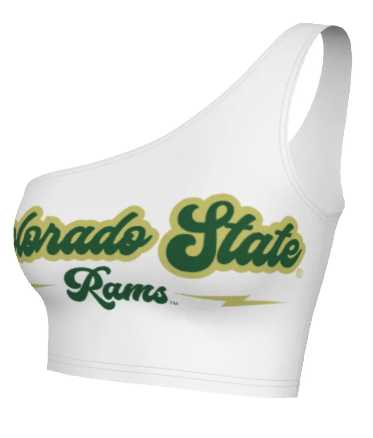 Colorado State One Shoulder Top