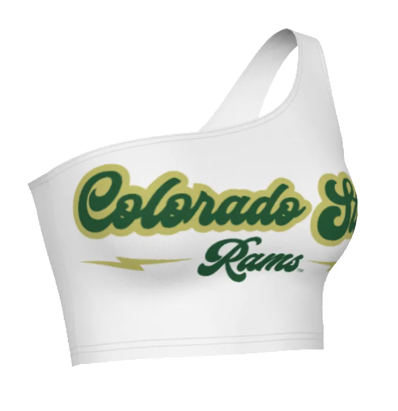 Colorado State One Shoulder Top
