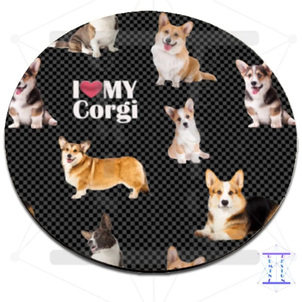 Corgi Dog Mom (Designer Friend) - High-quality Handcrafted Vibrant Leggings