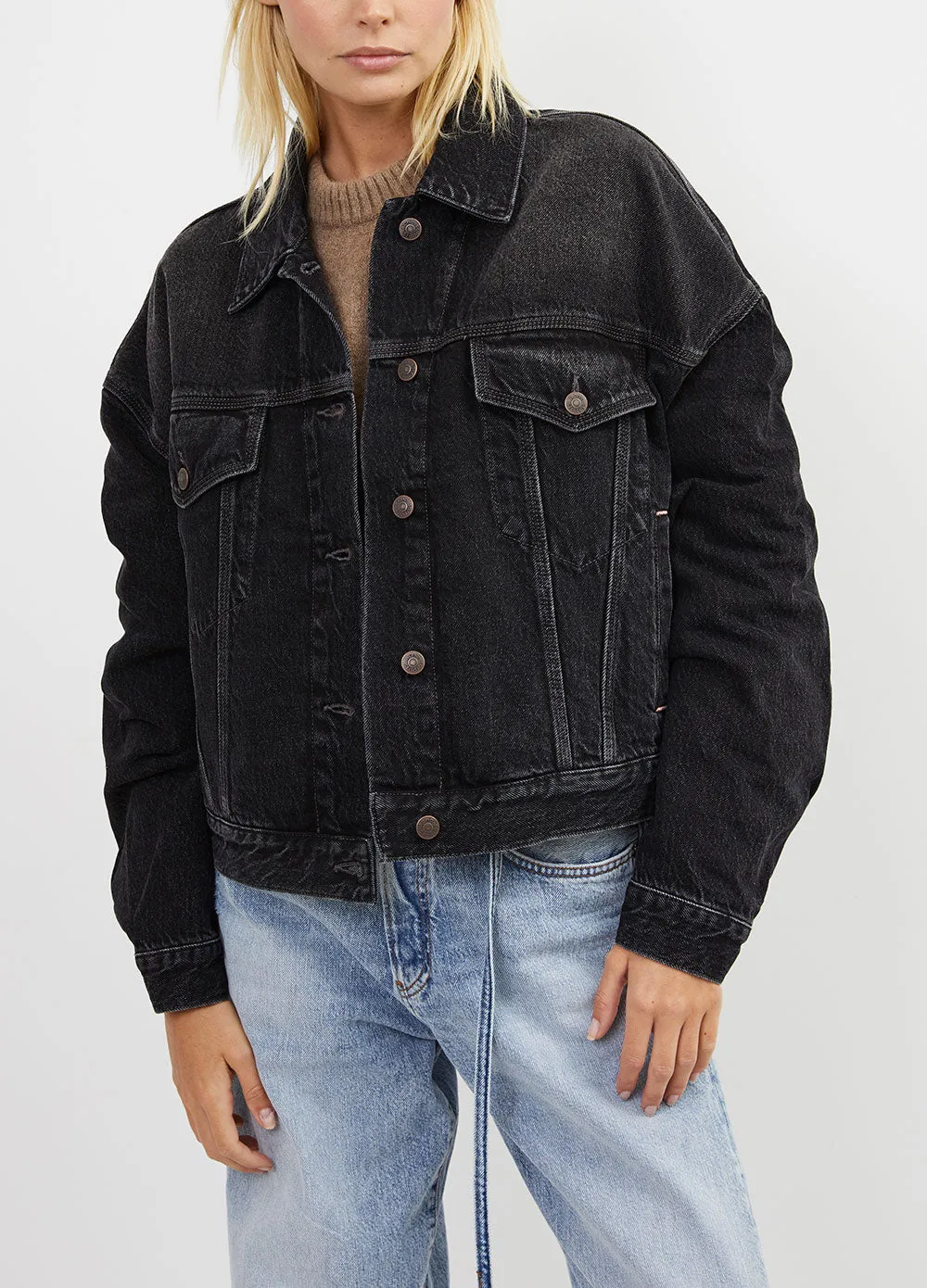 Cropped Denim Jacket