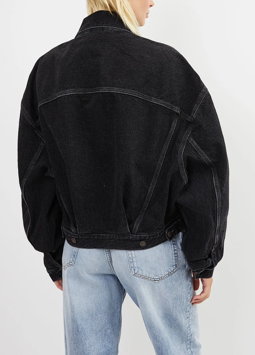 Cropped Denim Jacket