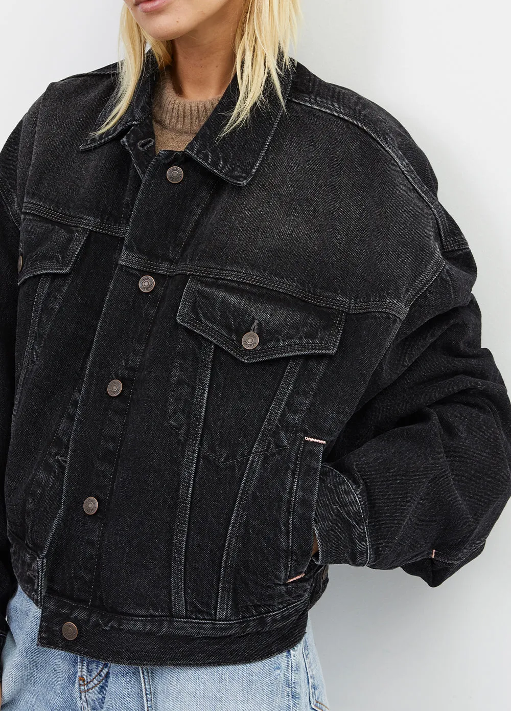Cropped Denim Jacket