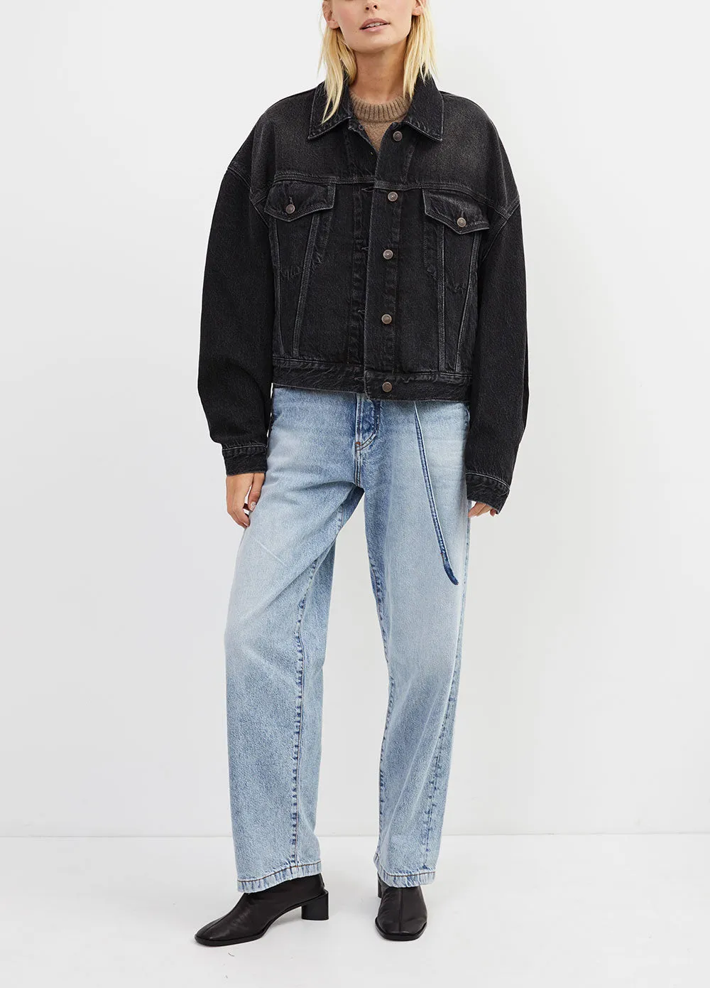 Cropped Denim Jacket