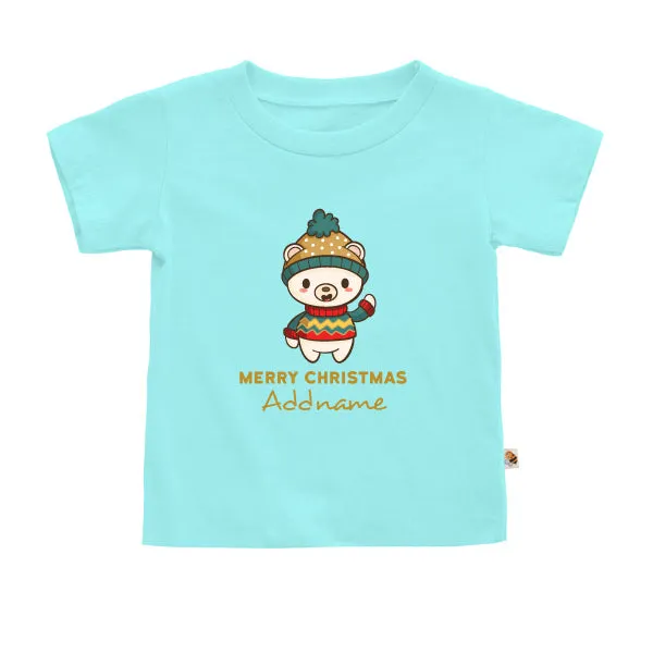 Cute Little Polar Bear Merry Christmas