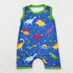 dinosaur printed baby boys romper SR0342