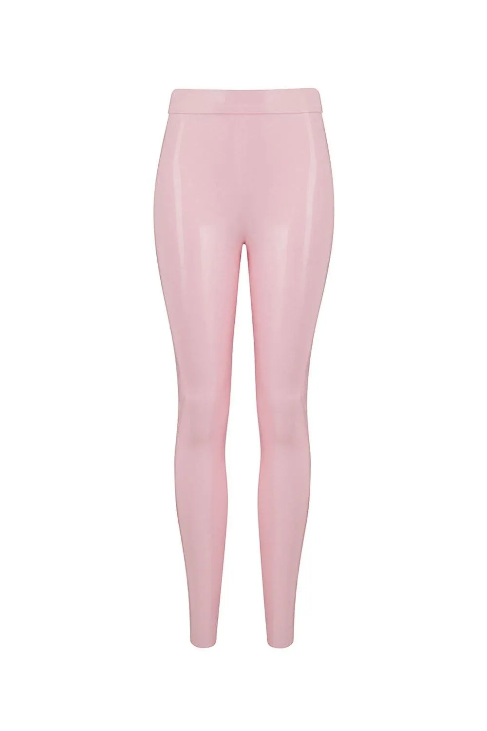 Elissa Poppy Latex Leggings