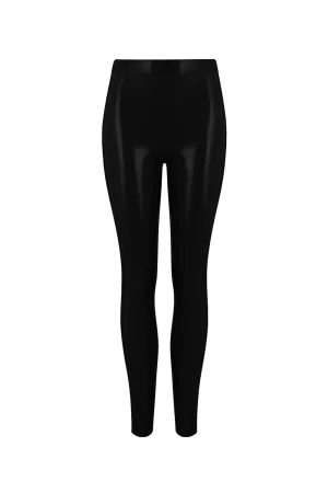 Elissa Poppy Latex Leggings