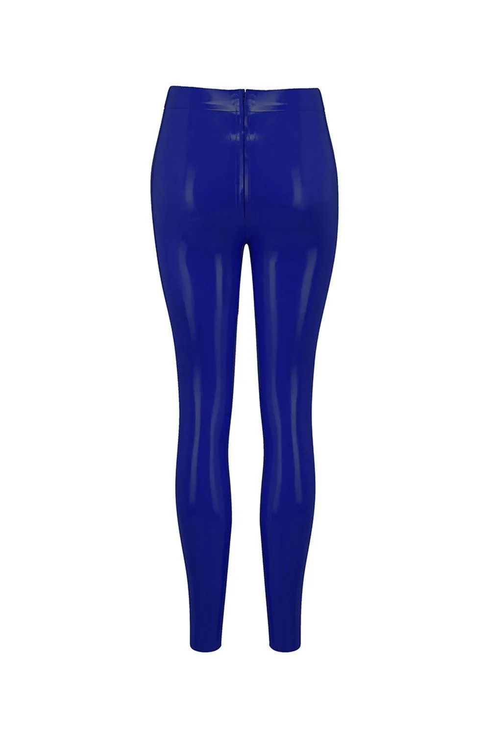 Elissa Poppy Latex Leggings