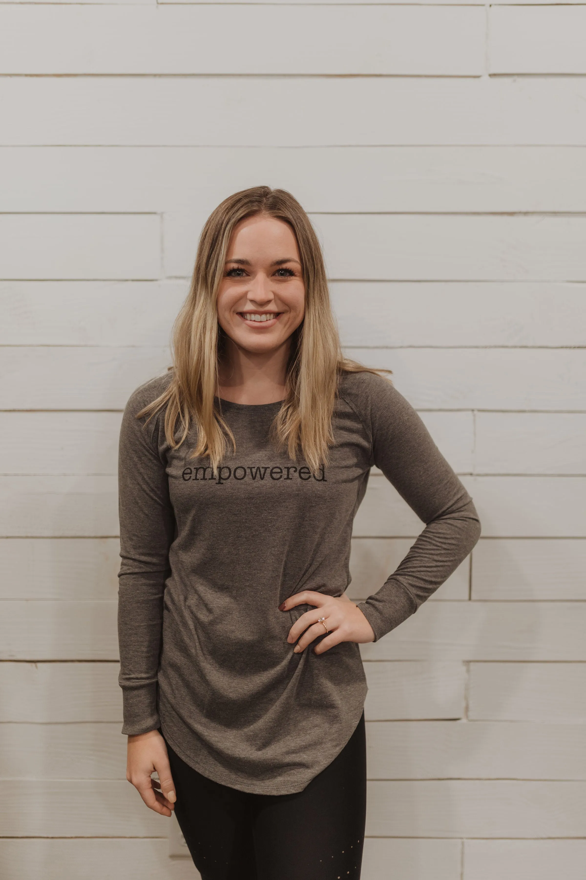 EMPOWERED LONG SLEEVE TOP
