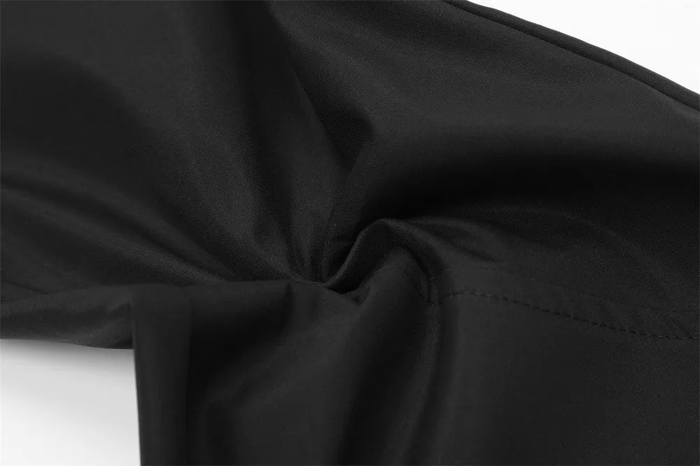 Fashion Personality Zipper Functional Overalls For Men