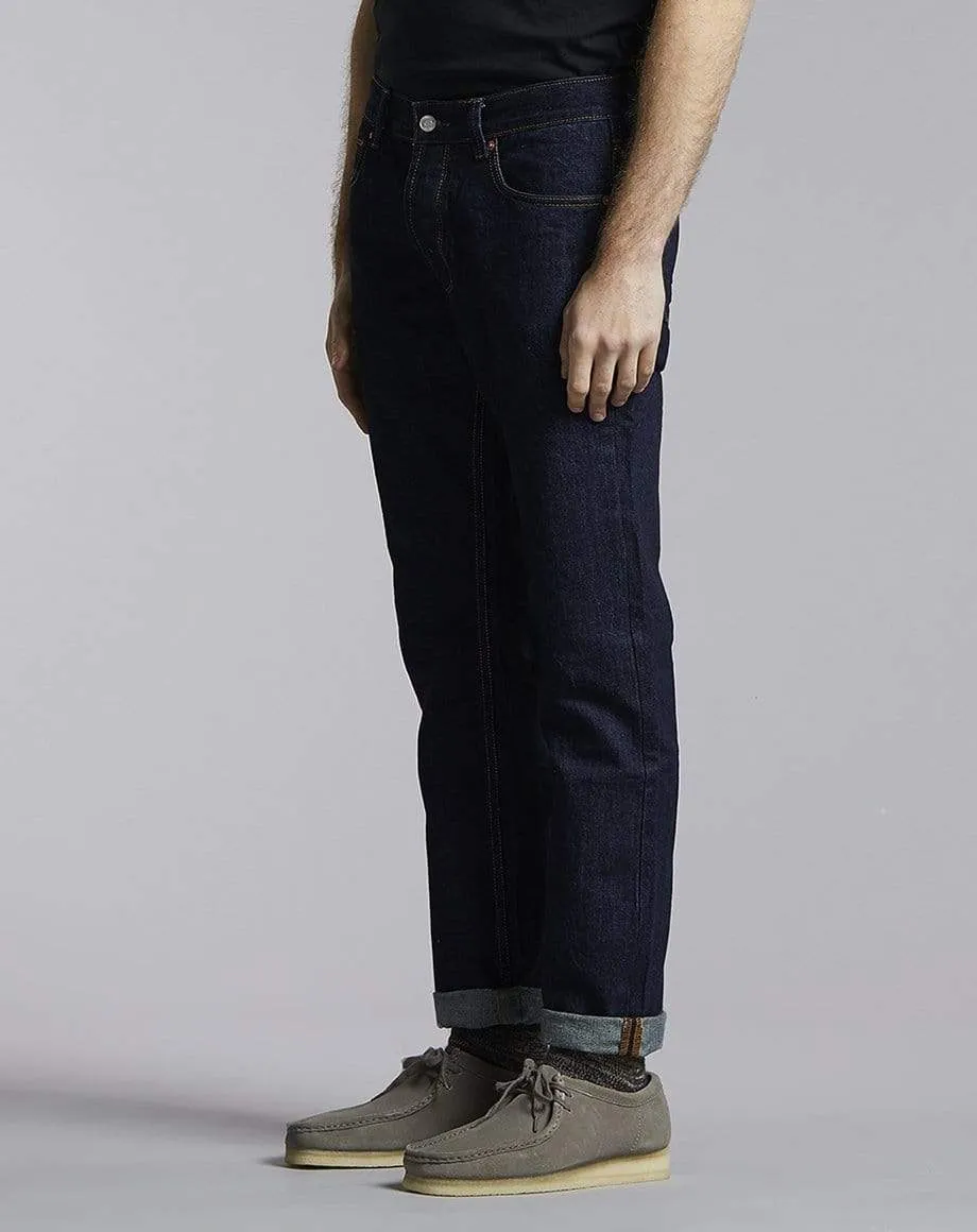 Gonzo Ceremony Regular Denim Jean | Dark Indigo Vintage Wash