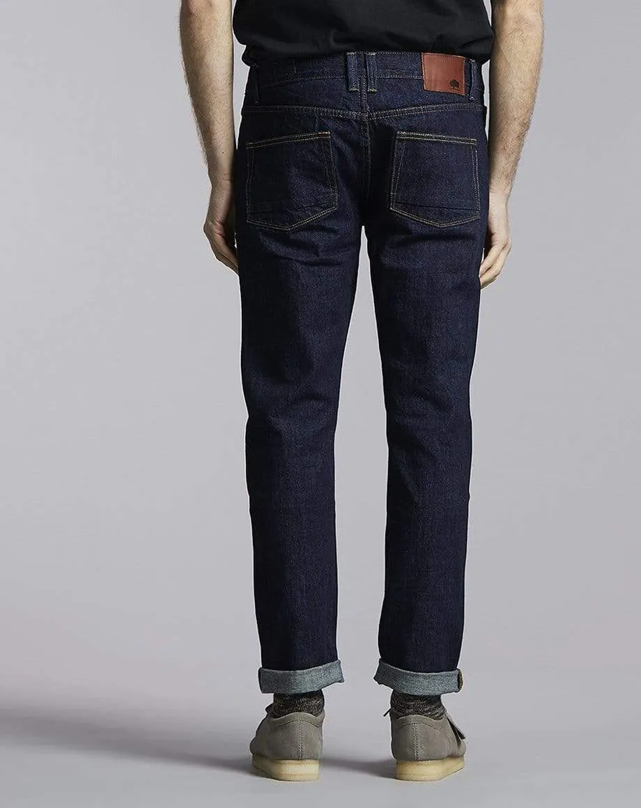Gonzo Ceremony Regular Denim Jean | Dark Indigo Vintage Wash