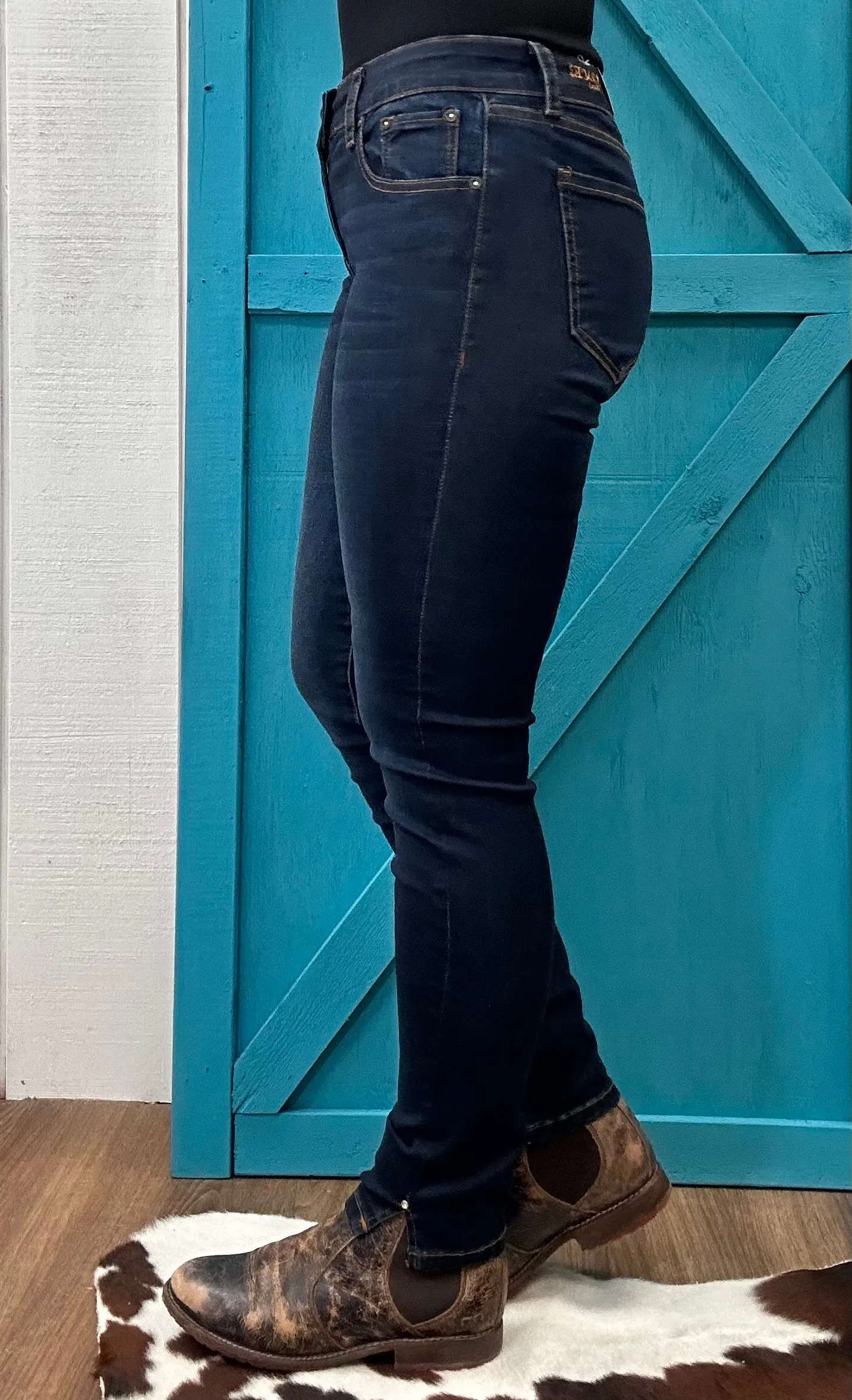 Grace in LA Women's Easy Fit Skinny Jeans EB9570RC