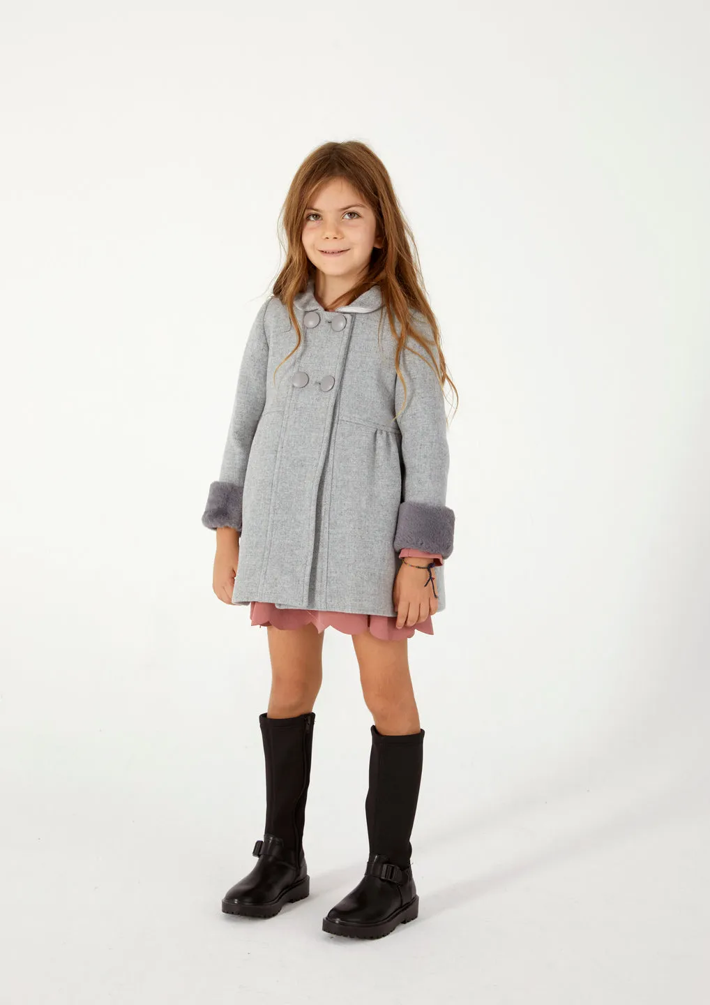 Gray Wool Coat